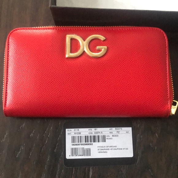 BNWT Dolce and Gabbana Zipper Wallet - Picture 7 of 12